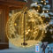 Luces de Bola Colgantes Impermeable Diámetro de 30CM, Guirnalda Luminosas Luce Exterior Solar Farolillos Impermeable, Plegable Luce de Hadas Solares Exterior Decoración para Navidad Boda Fiesta