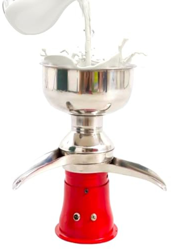 Centrifuga per Latte E Panna Elettrica 50L/100L/H Separatore in Acciaio Inox 304 Ideale per Burro Formaggio Yogurt Milkshake Fatti in Casa(50L/H)
