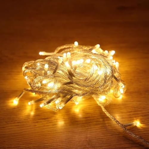 MUCHER String Lights Warm White Fairy Lights with 6M 40 LED Decorative Lighting for Anywhere (Traditional)