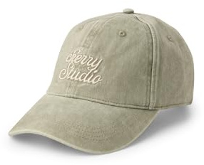 Street One Studio Cap mit Slogan Lichen Green A