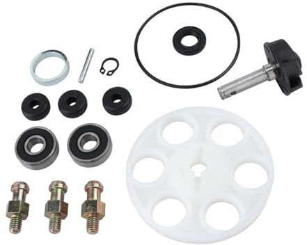 Gruppo pompa acqua per moto Per Malaguti F12 Phantom 50 F15 Firefox 50 E1 E2 con kit di riparazione pompa acqua moto albero girante PompA Acqua Motociclo