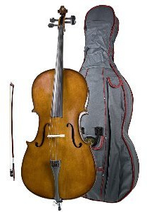STENTOR Cello 1/16 Student II, Set mit Bogen und Tasche