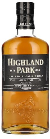 Highland Park 10 Years Old Ambassador's Choice Whisky (1 x 0.7 l)