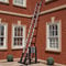 3.87m Telescopic Ladder with Unique Soft Close Technology.