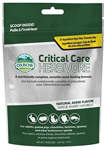 Oxbow Animal Health Critical Care, Pflanzenfresser, Anisgeschmack, 141 g Beutel (70100)