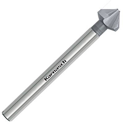 Hauptversand24 Kegelsenker 90°, Senker, CBN geschliffen, HSS-XE, extra langer Schaft 3-Flächen-Schaft, DIN 335, Ø d=16,5mm