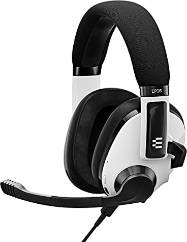 EPOS H3 Hybrid – Geschlossen Akustisches Gaming Headset Bluetooth Kopfhörer Usb-A-PC & 3,5-mm-Konsolenkabel - Dual-Mikrofone - Leicht - Lange Akkulaufzeit - Multi-Plattform-Kompatibel - Weiß