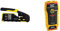 Klein Tools Pass-Thru Modular Wire Crimper, All-in-One Tool Cuts, Strips, Crimps, Fast and Reliable VDV226-110, Yellow/Black, Pack of 1 & KLEIN TOOLS VDV526-100 Cable Testers