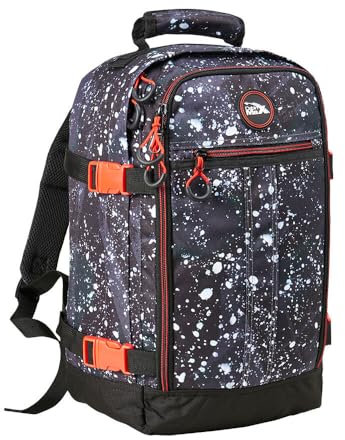 Cabin Max Handgepäck Rucksack 40x20x25 für Ryanair Reiserucksack für Flugzeug Unter Sitzplatz - Travel Backpack Tasche für Herren Damen - Seitliche Kompression - Recyceltes Polyester- 20L Metz