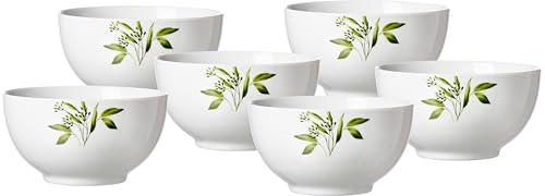 Ritzenhoff & Breker Müslischalen-Set Evora, 6-teilig, Porzellan, Weiß