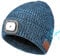 TAGVO Bluetooth Mütze mit LED Licht Beanie Beleuchtete Mütze, Wiederaufladbare USB Laufmütze, Winter Warme Outdoor Strickmütze Stirnlampe Mütze Jogger, Camping, Wandern, Tech Geschenke Herren Damen