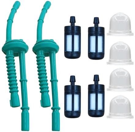 AiBiCi FS55R Fuel Line 4140 358 7702 - Bombilla de imprimación de filtro de combustible para Stihl FS38 FS45 FS46 FS55 KM55 HL45 MM55 FS100 FS110 FS130 Trimmer Weed Eater Tune Up Kit