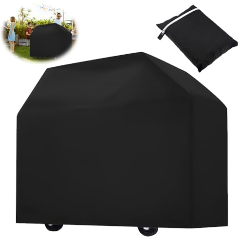 FENGQ Grill Abdeckhaube Gasgrill Grillabdeckung Abdeckhaube Wasserdicht mit Tragetasche BBQ Grillabdeckung für Uv- Und Reißfest Weber Landmann Outdoorchef(170 * 61 * 117cm)