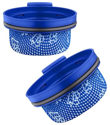 MEISO 2 Stück Staubsauger-Filterzubehör für Samsung Bespoke Jet, Waschbarer Mikrofilter für Samsung VS20A958F, HEPA-Filter DJ97-03090A, Mikrofilter-Ersatzteile