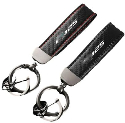 Porte-clés de moto en fibre de carbone pour Y-amaha YZF R125 YZFR125 YZF-R125 2008-2011 2009 2010 Accessoires, Noir