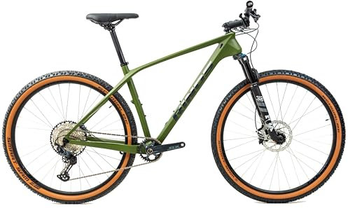 Rinos Gaia 4 Carbon Mountain Bike – Dark Green | 29” Wheels | SLX M7100 12-Speed | FOX 32 Rhythm Remote Fork | Hydraulic Disc Brakes | Lightweight Performance MTB