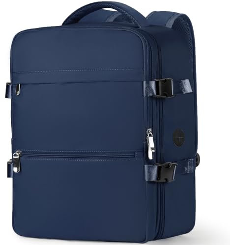 WOUIYO Bagage Cabine 45x36x20 pour Easyjet Sac à Dos Voyage Cabine Avion 30L Bagage à Main Femme Homme Sous Siege Cabine Sac à Dos pour Ordinateur Portable 15.6 Pouces