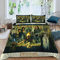 LORDOS Bettwäsche-Set 3-teilig, 135x200 cm Bettbezug + 2x 80x80 cm Kissenbezug, Mikrofaser, Queen, 3 Stück