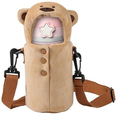 Borsa termica per bottiglia d'acqua, con tracolla regolabile, perfetta per proteggere le bottiglie d'acqua, custodia per avventure all'aria aperta, borsa termica per bottiglie d'acqua – Adj, Piccolo,