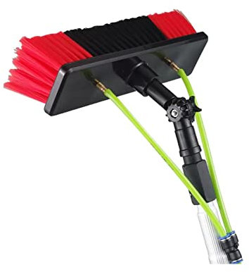 Kit profesional de limpieza de ventanas con plumero de tela de aluminio de alta densidad y paños de limpieza