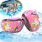 Manguitos Natación para Niños 1-14 Años con 3 Núcleo Espuma PE Aire Independientes, 2 Rosa Manguitos Piscina Niño Diseño Antideslizante y Brillante para Actividades Acuáticas, Piscina, Entrenamiento