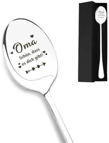 Löffel Geschenke für Oma Geburtstagsgeschenk Weihnachtsgeschenke Muttertagsgeschenke für Oma Geschenk Weihnachten
