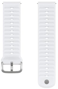 COROS Silikonband 22 mm (Weiß einfärbig, Silikon) | Nur kompatibel mit PACE 4, PACE 3, PACE Pro, APEX 4 42 mm, APEX 2 Pro, APEX Pro, APEX 46 mm