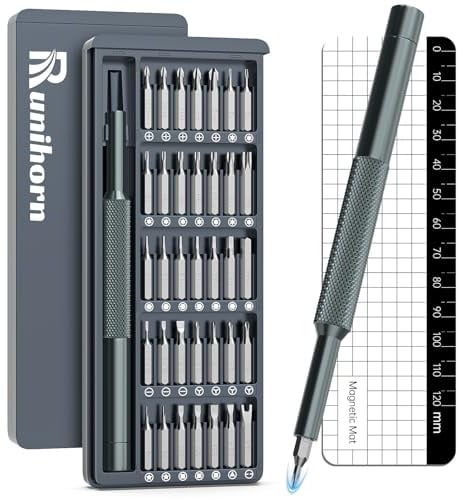 37 IN 1 Feinmechaniker Schraubendreher Set, Uhrmacherwerkzeug Set, Mini Schraubendreher-Set Magnetisches Reparaturwerkzeug-Set für Laptop, Phone, PC, MacBook, Switch, PS4, PS5, Xbox, Brille, Uhren