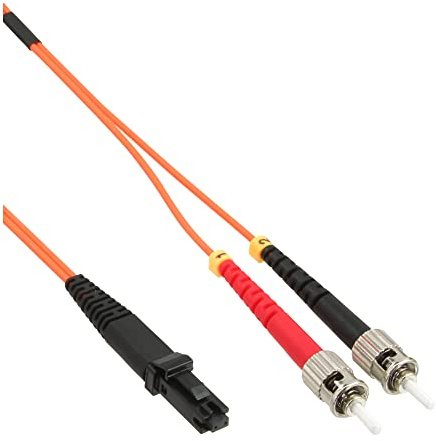 InLine 87352 LWL Duplex Kabel, MTRJ/ST, 50/125µm, OM2, 2m
