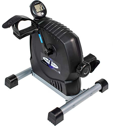 DeskCycle MagneTrainer-ER Mini Exercise Bike with Ultra-Smooth Magnetic Resistance, Arm and Leg Exerciser for Joint Mobility, Circulation, and Recovery, Black (DSK-SPO-MGTRAINER)