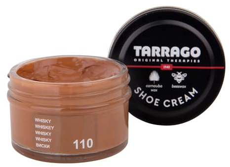 Tarrago Shoe Cream Jar 50 ML, Chaussures OU Complement Mixte Adulte, 110 Whiskey