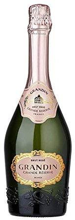 Grandin Grande Reserve Brut Rose, Vino Espumoso, 70cl