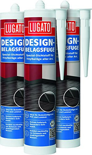Lugato Design-Belagsfuge 310 ml Kastanie - Silikon, Acryl, Polyurethan - Wasserfest - Flüssigkeit, Paste - Braun - Dichtmittel