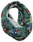 JameStyle26 EULE Flauschig Warmer Winter LOOP Schal Fleece Owl UHU Kautz Schlauchschal Rundschal Love (Grün)
