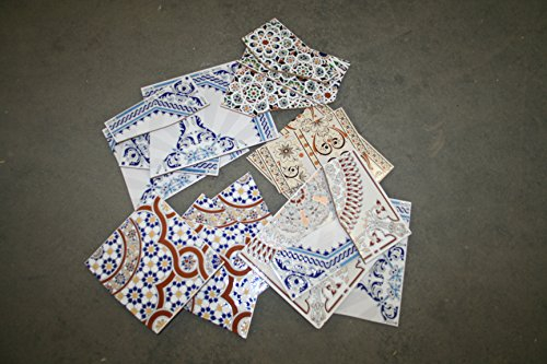 10 Kg Bruchfliesen Keramikfliesen orientalische Fliesen