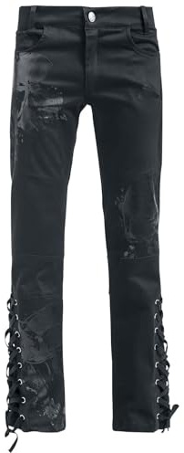 Vixxsin Adrian Pant Boot Cut Männer Stoffhose schwarz