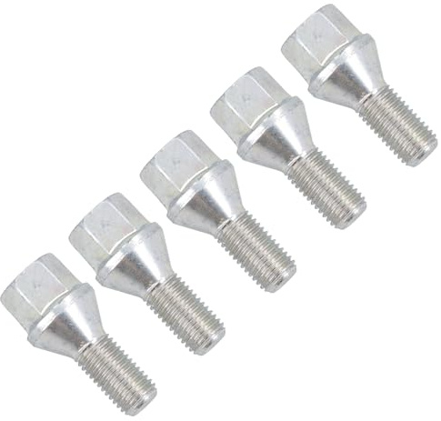 M12 x 1.5 Replacement Wheel Bolts Conical for Trailer Hubs Hub Pack of 5