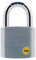 Yale Y120/50/132/1 - Candado para bicicleta, color plateado