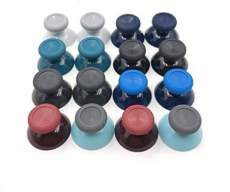 Original 1 pièce analogique en forme de champignon pour manette Xbox One (rose) (bleu)