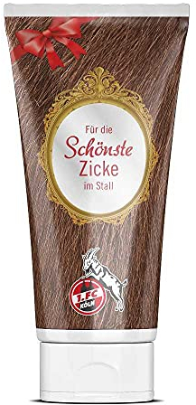 1. FC Köln Damen Duschgel - Schönste Zicke - shower gel - Plus Lesezeichen I love Köln