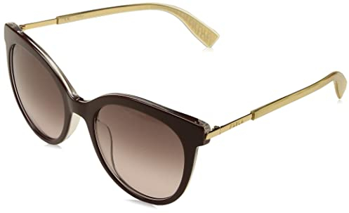 Furla Damen SFU540 Sunglasses, Bordeauxrot Oben + Kristall, 53