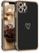 DUEDUE für iPhone 11 Pro Hülle, Hülle iPhone 11 Pro Handyhülle Silikon Stoßfeste Schutzhülle Soft Silikon TPU für iPhone 11 Pro Hülle Silikon 5.8 Schwarz