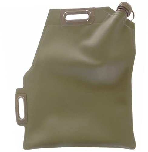EUPXRHY Garrafa ġăsóLînạ 10 20 30 litros, Deposito ġậsőIł Flexible Plegable Bidon ĝsöLïnậ Portátil de TPU con Caño Integrado, Deposito ĝãSõLïnă Bolsa de Combustible Antiestática,20L(61x55cm)
