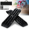 Yakimz 2 x Anfahrfahrfahrhilfe RV, Sandbleche Traktionmatte Plástistoff Recovery Board Offroad Tracks con Aufbewahrungstasche und Installation Tool 10T Last für ATV RV, Camiones Automóviles