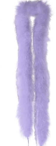 URFEDA Federboa Weihnachtsboa, 2M Federboa für Weihnachtsbaum Weihnachten Band Boa Streifen Girlande Dekoration Federstola Feder Schal Karneval Fasching Stola Kostüm Party Damen Kinder