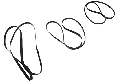 WHAMVOX 3st Gürtel Für Plattenspieler Riemenwechsel Bei Plattenspieler Recorder Gummiband Vinyl-Plattenspieler-gürtel Plattenspieler Ersatzriemen Klebeband Flacher Gurt Fortschrittlich