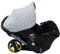 JYOKO KIDS Verdeck für Autositz und Kinderwagen, kompatibel mit Doona, aus 100% Baumwolle (Verdeck, White Star)