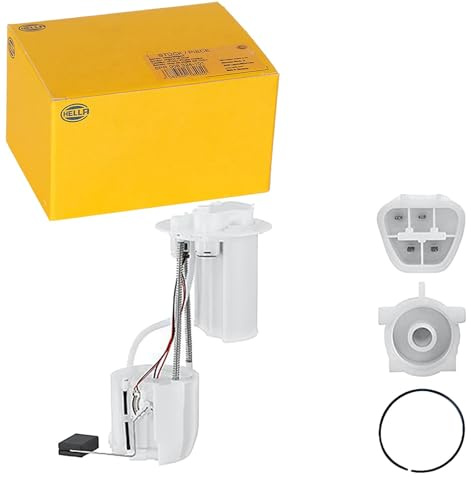 HELLA 8TF 358 306-021 Kraftstoffpumpe - Benzinpumpe - elektrisch - 4-polig | Kompatibel mit: DAIHATSU CHARADE VIII, TOYOTA YARIS