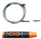 SHOT-FLON Laufreinigungsschnur flexibel mit Adapter 8/32-1/8 für Bronzebürste Werghalter 22 .223 .308 30-06 .357 .45 9mm Kaliber 12 Pistole Gewehr Flinte