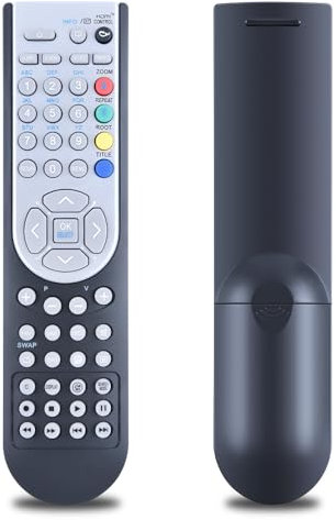 TCNOUMT Replacement RC-1900 Remote Control Compatible for Hitachi Grundig Finlux Toshiba TV RC1900 Universal Remote Control